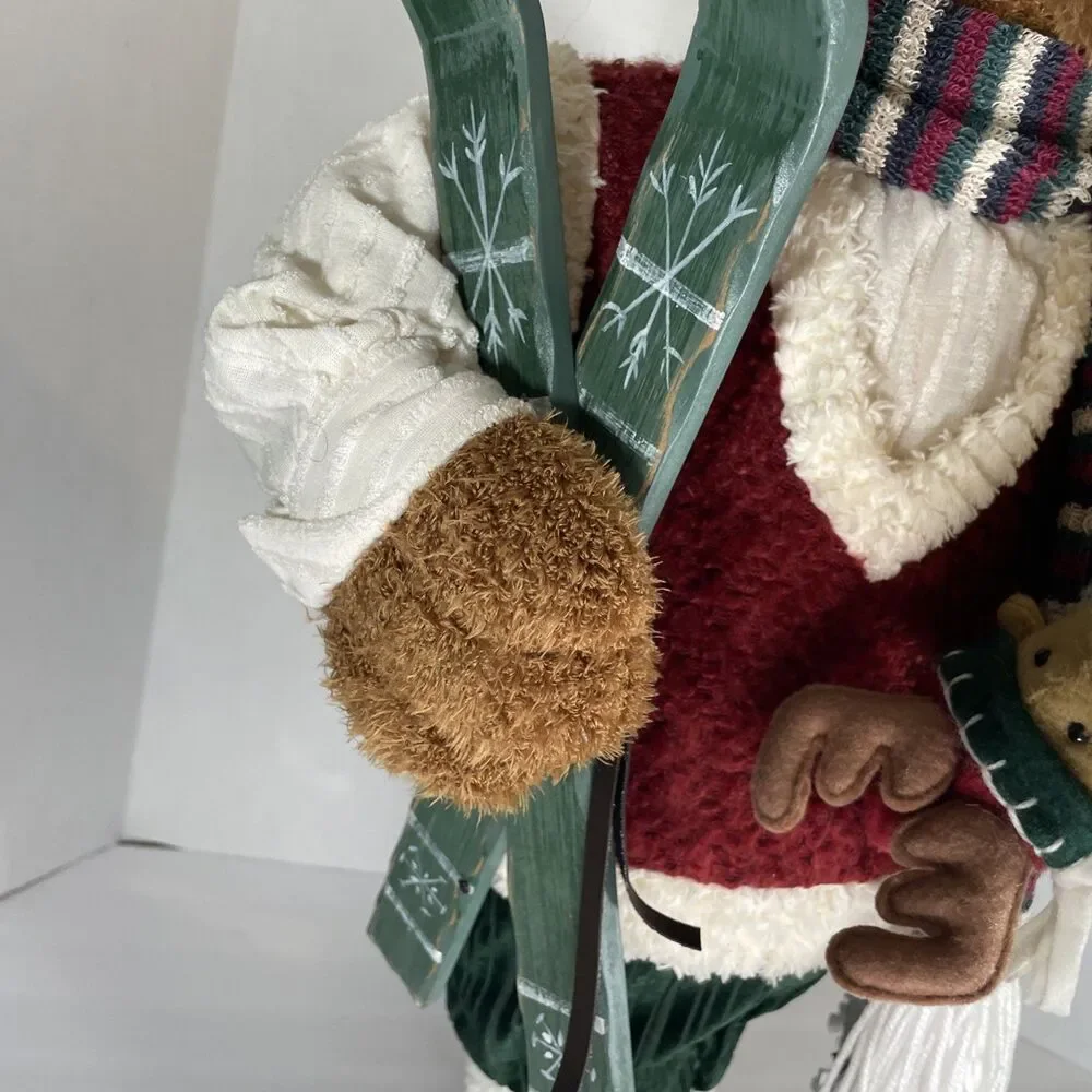 Costco Frabric Moose Welcome Christmas Moose Plush 26”
